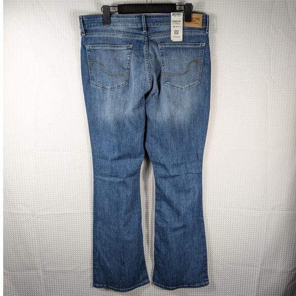 Levi’s Signature Gold 35x32 Totally Shaping Bootcut Jeans Mid Rise Stretch Denim - Picture 2 of 7